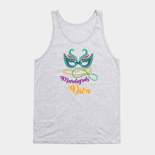 Mardi Gras Diva T-shirt and Apparel Tank Top